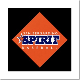 Defunct San Bernardino Spirit Baseball 1989 Posters and Art